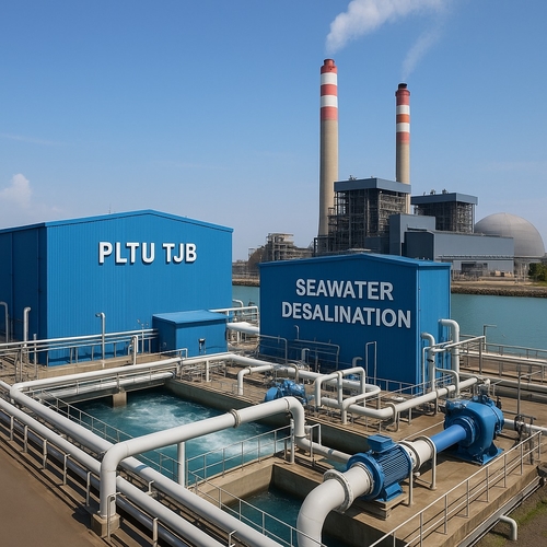 การบำบัดเบื้องต้นน้ำทะเลสำหรับการผลิตน้ำจืดจากโรงไฟฟ้าถ่านหิน TJB โดยใช้ถ่านกัมมันต์ชนิดเม็ด