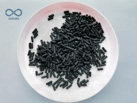 ซื้อ ขนาดที่กําหนดเอง 1000mg/g พีเล็ตที่ใช้ถ่านหิน คาร์บอนที่ทํางานสําหรับการกําจัด VOC online manufacture