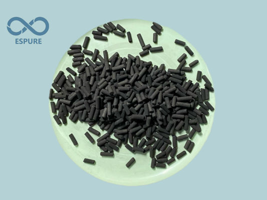 4.0 มม CTC 70% อนุภาคคาร์บอนที่ทํางานบนพื้นฐานถ่านหิน สําหรับการฟื้นฟูสารละลาย